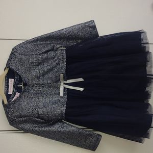 18 month navy blue with silver, Bonnie baby